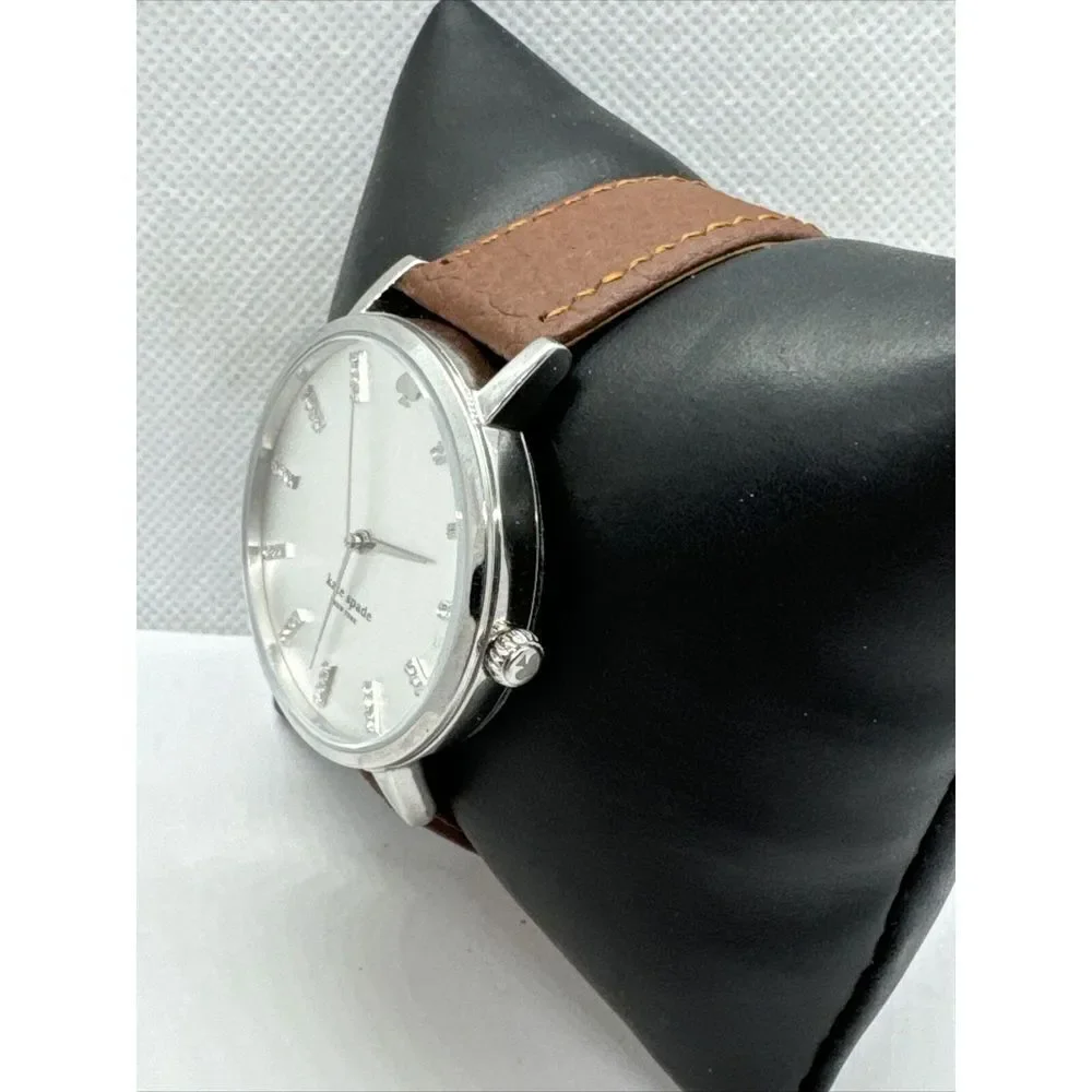 Kate Spade New York 0095 Women's Brown Leather Analog Dial Quartz Watch JNA279